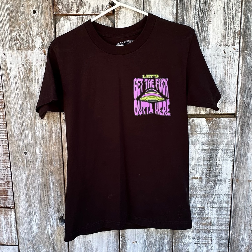 Linda Finegold Black Graphic T-Shirt